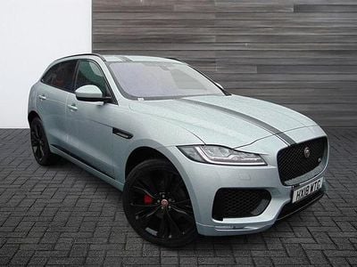 Silver Used 2018 Jaguar F-Pace S SUV | £20,999 (Fair price)