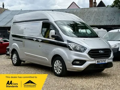 Used Ford Transit Custom Limited 130 HP (95 kW) 2021 Silver Van