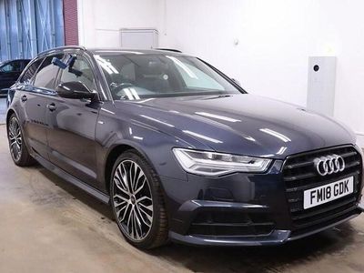 Used Audi A6 Black Edition 190 HP (139 kW) 2018 Blue Estate