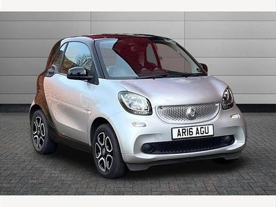 Used Smart ForTwo Coupé Premium 71 HP (52 kW) 2016 Silver Coupe