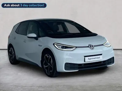 Used VW ID.3 Pro 150 kW (204 HP) 2023 White Hatchback