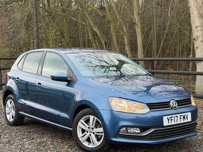 Used VW Polo Edition 90 HP (66 kW) 2017 Blue Hatchback