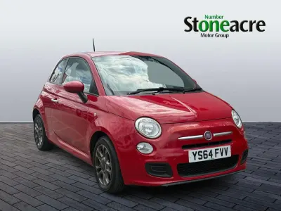 Used Fiat 500 S 69 HP (50 kW) 2015 Red Hatchback