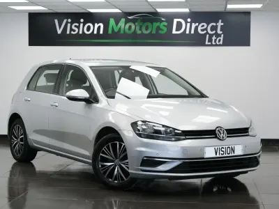 Used VW Golf VII SE 115 HP (84 kW) 2018 Silver Hatchback