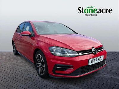 Used VW Golf VII R-line 147 HP (108 kW) 2017 Red Hatchback