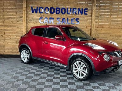 Used Nissan Juke N-Connecta 117 HP (86 kW) 2016 Red SUV