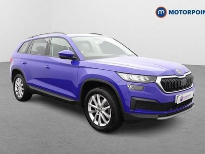 Used Skoda Kodiaq SE 150 HP (110 kW) 2021 Blue SUV