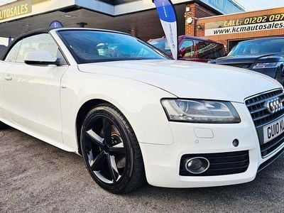 Used Audi A5 Cabriolet S-Line 2010 White Cabriolet