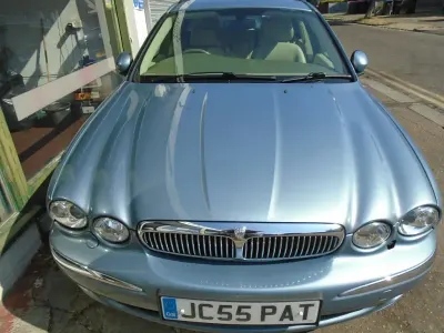 Used Jaguar X-type SE 231 HP (169 kW) 2005 Blue Estate