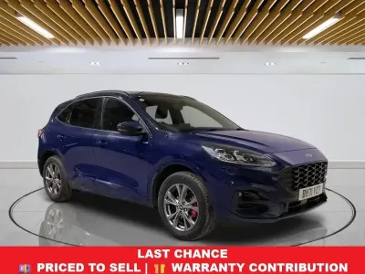 Second-hand Ford Kuga ST-Line 225 CP (165 kW) 2021 Albastru SUV