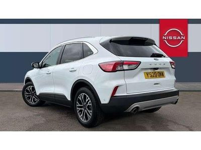 Used Ford Kuga Titanium 150 HP (110 kW) 2020 White SUV