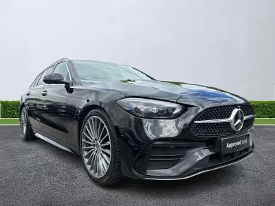 Used Mercedes C300e AMG Line Premium 2023 Black Estate