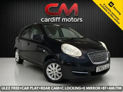 Used Nissan Micra Acenta 2012 Maroon Hatchback