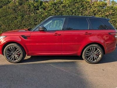 Red Used 2017 Land Rover Range Rover Sport Autobiography Dynamic SUV | £19,995 (A bit pricey)