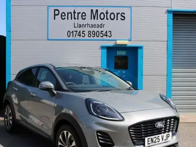Begagnad Ford Puma Titanium 2025 Silver SUV