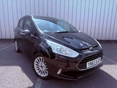 Used Ford B-MAX Titanium 100 HP (73 kW) 2013 Black MPV