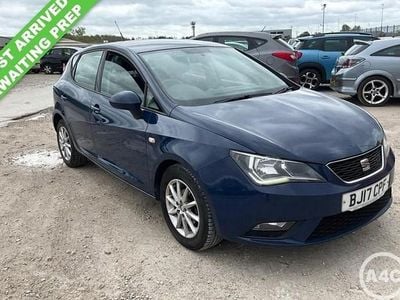 Begagnad Seat Ibiza SE 90 HK (66 kW) 2017 Blå Halvkombi