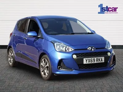 Used Hyundai i10 Premium SE 87 HP (63 kW) 2019 Blue Hatchback
