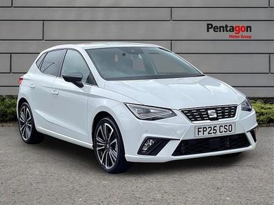 Used Seat Ibiza XCELLENCE Lux 113 HP (83 kW) 2025 White Hatchback