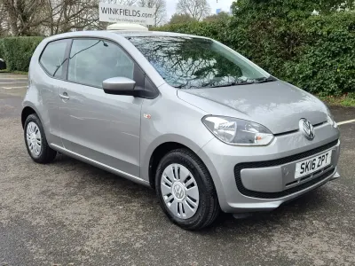 Używany VW up! move up! 60 KM (44 kW) 2016 Srebrny Hatchback