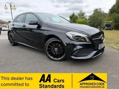 Used Mercedes A200 AMG Line Premium 2017 Black Hatchback