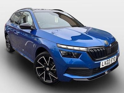 Blue Used 2022 Skoda Kamiq Monte Carlo SUV | £17,199 (Fair price)