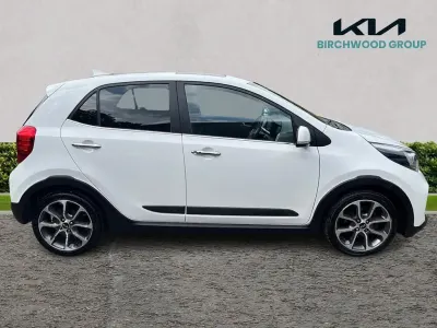 Used Kia Picanto X-Line 83 HP (61 kW) 2018 White Hatchback