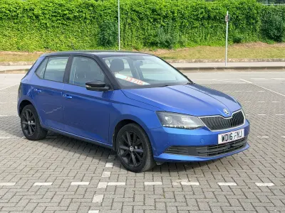Used Skoda Fabia Colour Edition 2016 Blue Hatchback