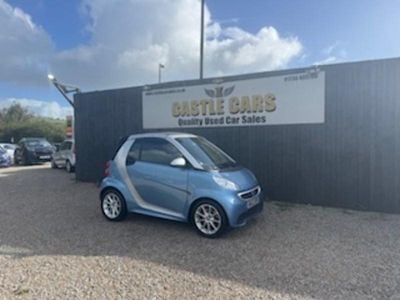 Silver Used 2012 Smart ForTwo Cabrio Passion Cabriolet | £6,995