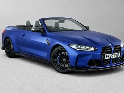 Used BMW M4 Cabriolet Competition Edition 510 HP (375 kW) 2022 Blue Cabriolet