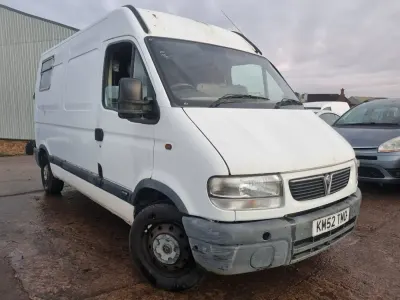Usata Vauxhall Movano 2002 Bianco Monovolume