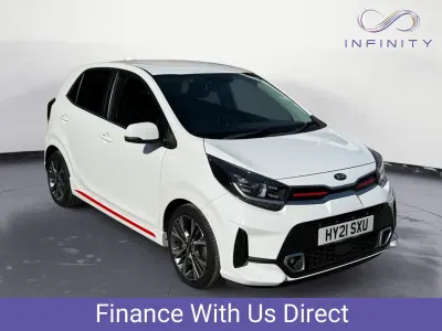 Second-hand Kia Picanto GT-Line 66 CP (48 kW) 2021 Alb Hatchback