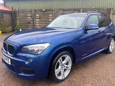 Le mans blue Used 2013 BMW X1 M Sport SUV | £7,795 (Fair price)