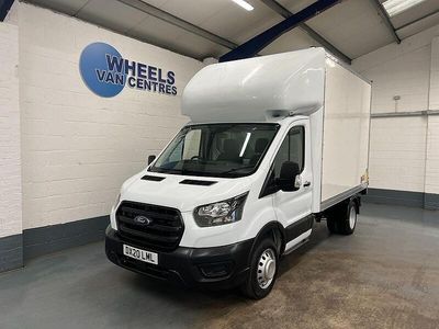 Used Ford Transit S 130 HP (95 kW) 2020 White Cabriolet