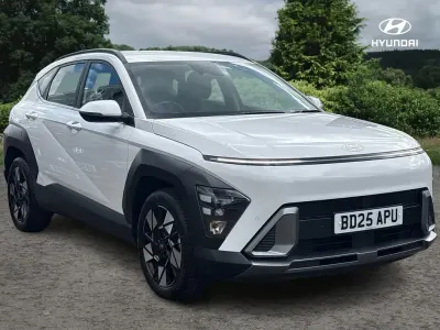 Used Hyundai Kona Advanced 127 HP (93 kW) 2025 White SUV