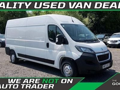 White Used 2023 Peugeot Boxer Premium Van | £18,899 (Good price)