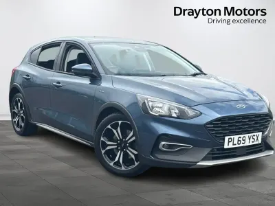 Used Ford Focus Active X 125 HP (91 kW) 2019 Blue Hatchback