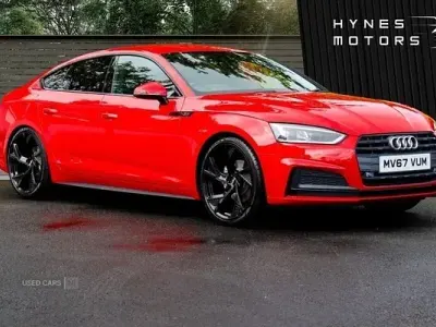 Used Audi A5 S-Line 2017 Red Coupe