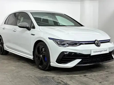 Used VW Golf VIII R 320 HP (235 kW) 2022 White Hatchback