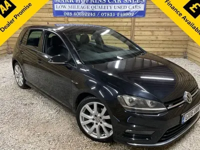 Used VW Golf VII R-line 150 HP (110 kW) 2016 Black Hatchback