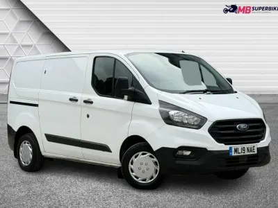 Begagnad Ford Transit Custom 2019 Vit Van