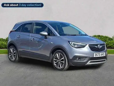 Used Vauxhall Crossland X Elite 102 HP (75 kW) 2020 Grey SUV