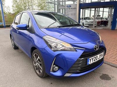 Used Toyota Yaris 2020 Blue Hatchback