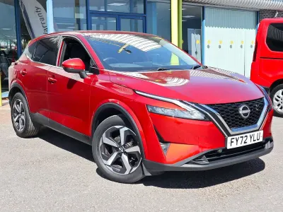 Used Nissan Qashqai N-Connecta 2022 Red SUV