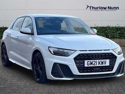 Used Audi A1 Sportback S-Line 110 HP (80 kW) 2021 White Hatchback