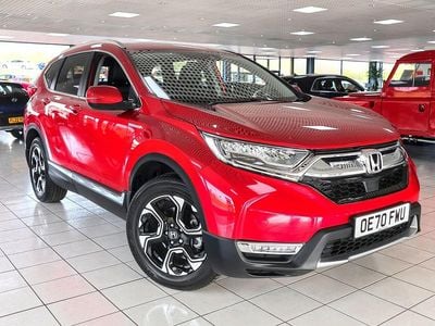 Begagnad Honda CR-V Hybrid 184 HK (135 kW) 2020 Röd SUV