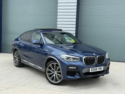 Used BMW X4 M Sport 2018 Blue SUV