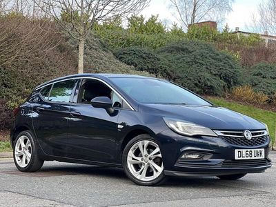 Used Vauxhall Astra SRi 105 HP (77 kW) 2018 Blue Hatchback