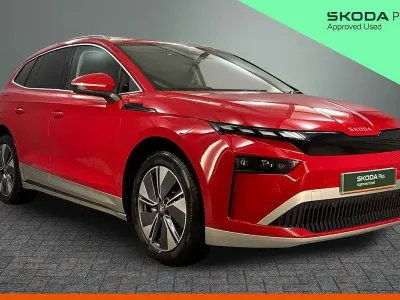 Used Skoda Enyaq iV 150 kW (204 HP) 2025 Velvet red metallic SUV