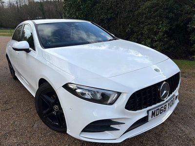 Used Mercedes A180 AMG Line Premium 2019 White Hatchback